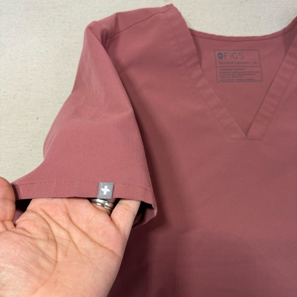 FIGS Dusty Rose Scrub Set ⚕️ XL Medical Uniform - Picture 4 of 13